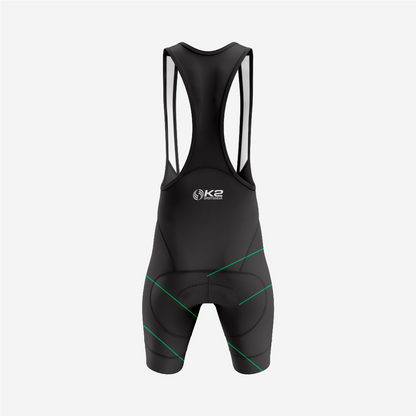 Premium Men’s Cycling Apparel – Road Cycling Jersey & Bib Shorts in Dark Green