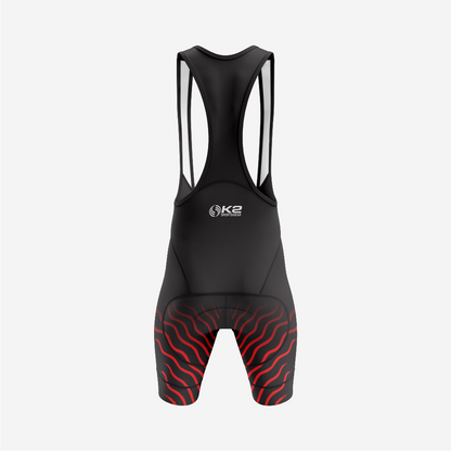 Men’s Black Cycling Bib Shorts for Comfort & Endurance