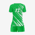 Team Ready Custom Paris Green Volleyball Uniform Set for Winning Teams - K2 Sportswear | Custom Sports Uniforms & Apparels - K2 Sportswear