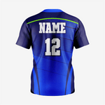 Men/Women Custom Softball 2 Button Jersey/Pant in Indigo/Blue - K2 Sportswear | Custom Sports Uniforms & Apparels - K2 Sportswear