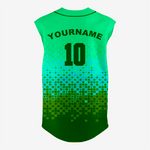 Custom Green Sleeveless Full Button Softball Jersey – Men/Women/Youth - K2 Sportswear | Custom Sports Uniforms & Apparels - K2 Sportswear