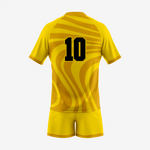 Custom Rugby Uniform Set in Yellow/Gold - K2 Sportswear | Custom Sports Uniforms & Apparels - K2 Sportswear