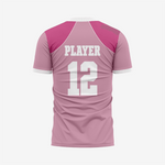Custom Football Fan Jersey - Pink - K2 Sportswear | Custom Sports Uniforms & Apparels - K2 Sportswear