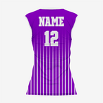 Purple Custom Softball Sleeveless V Neck Jersey - K2 Sportswear | Custom Sports Uniforms & Apparels - K2 Sportswear
