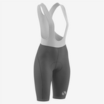 Premium Custom Gray Cycling Bib Shorts for Women - K2 Sportswear | Custom Sports Uniforms & Apparels - K2 Sportswear