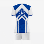 Personalized Blue/White Volleyball Uniform Set for Athletes - K2 Sportswear | Custom Sports Uniforms & Apparels - K2 Sportswear