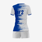Personalized Blue/White Volleyball Uniform Set for Winning Teams - K2 Sportswear | Custom Sports Uniforms & Apparels - K2 Sportswear
