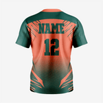 Men/Women Custom Softball 2 Button Jersey in Red - K2 Sportswear | Custom Sports Uniforms & Apparels - K2 Sportswear