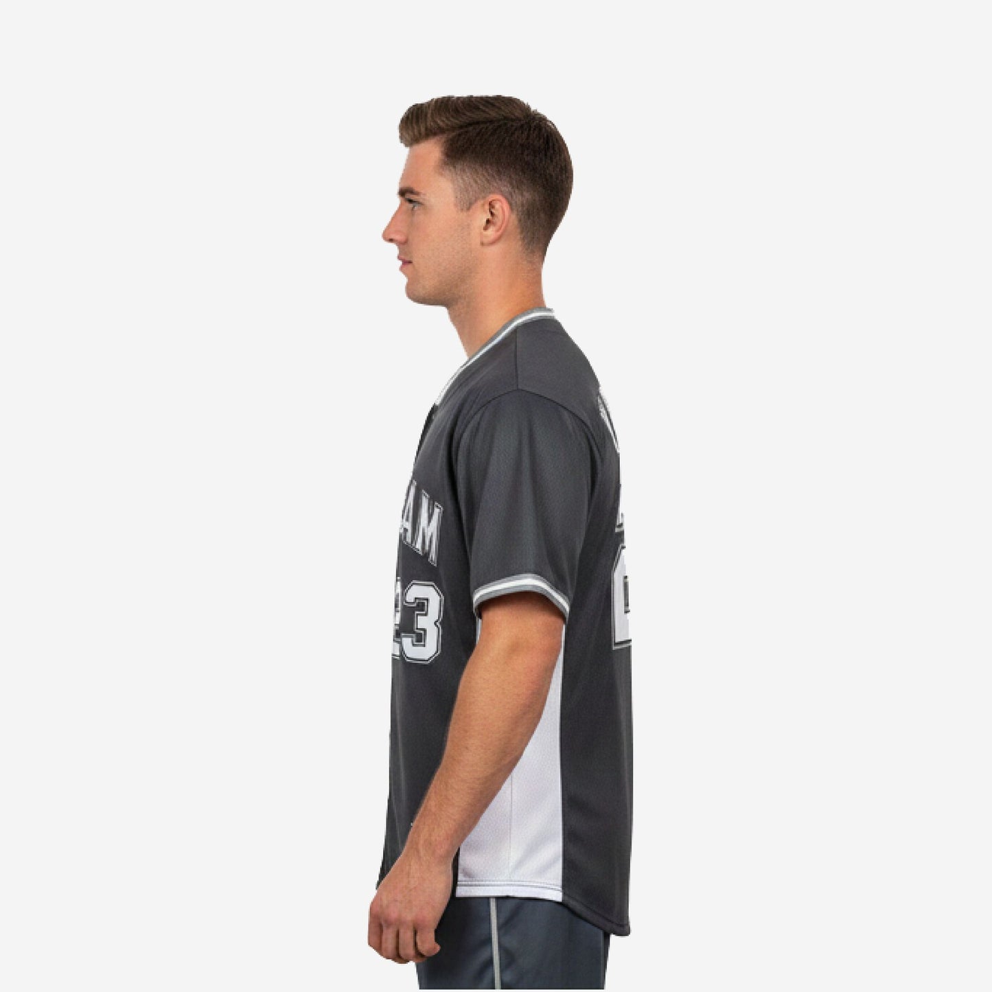 Custom Baseball Team Jersey - Full Button Baseball Jersey Custom Name & Number