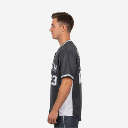 Custom Baseball Team Jersey - Full Button Baseball Jersey Custom Name & Number