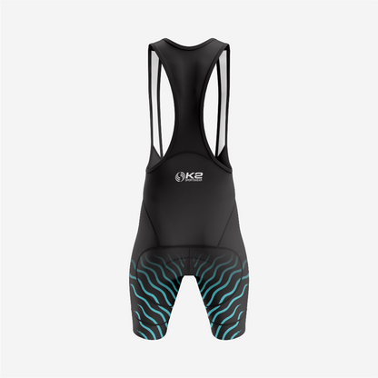 Premium Men's Black Cycling Bib Shorts – Breathable, Padded & Performance