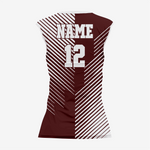 Dark Brown Custom Softball Sleeveless V Neck Uniform/Kit - K2 Sportswear | Custom Sports Uniforms & Apparels - K2 Sportswear