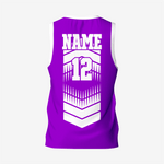 Men's Personalized Purple Lacrosse Pinnie - K2 Sportswear | Custom Sports Uniforms & Apparels - K2 Sportswear