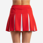Personalized Cheer Skirt - Custom Sublimated Cheerleading Skirt Red
