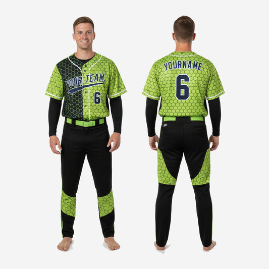 Personalized Baseball Uniform - Custom Jersey & Pants Uniform Set