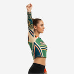 Personalized Cheerleading Jersey in Green - Youth & Adult