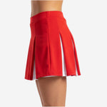 Personalized Cheer Skirt - Custom Sublimated Cheerleading Skirt Red