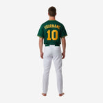 Custom Baseball Uniform in Green - Full Button Jersey & Pants Team Name & Number Set