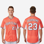 Personalized Baseball Jersey - Custom Team Name Number Sublimated Baseball Shirt