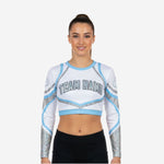 Personalized Cheerleading Jersey in White - Youth & Adult