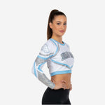 Personalized Cheerleading Jersey in White - Youth & Adult