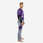 Personalized Baseball Uniform - Custom Jersey & Pants Uniform Set in Indigo Purple