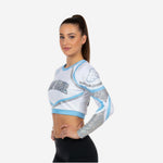 Personalized Cheerleading Jersey in White - Youth & Adult