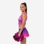 Youth & Adult Cheerleading Uniform Set - Personalized Gradient Design