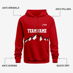 Dark Red Custom Wrestling Hoodie – Personalized Team Gear - K2 Sportswear | Custom Sports Uniforms & Apparels - K2 Sportswear