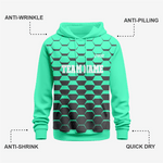 Custom Wrestling Hoodie in Paris Green – Athletic Fit - K2 Sportswear | Custom Sports Uniforms & Apparels - K2 Sportswear