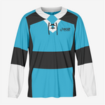 Custom Bondi Blue Ice Hockey Jersey – Pro Quality - K2 Sportswear | Custom Sports Uniforms & Apparels - K2 Sportswear