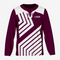 Custom Ice Hockey Jersey in Dark Purple