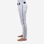 Custom Baseball Pants - Custom Team Colors Uniform Pants in White