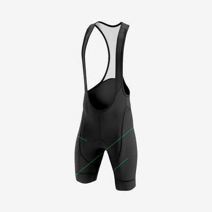 Premium Men’s Cycling Apparel – Road Cycling Jersey & Bib Shorts in Dark Green