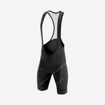 Men’s Long Sleeve Cycling Top and Bib Shorts Set - Teal Blue - K2 Sportswear | Custom Sports Uniforms & Apparels - K2 Sportswear
