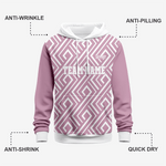 Personalized Wrestling Hoodie in Pastel Purple - K2 Sportswear | Custom Sports Uniforms & Apparels - K2 Sportswear