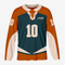 Maroon/Charcoal Custom Ice Hockey Jersey – Team Wear