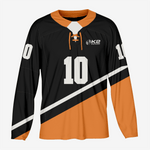 Bronze/Black Personalized Ice Hockey Jersey – Team Wear - K2 Sportswear | Custom Sports Uniforms & Apparels - K2 Sportswear