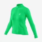 Premium Women's Long Sleeve Bicycle Jersey in Green - K2 Sportswear | Custom Sports Uniforms & Apparels - K2 Sportswear