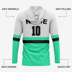 Personalized Softball T-Shirt Hoodie in Paris Green for Men/Women/Youth - K2 Sportswear | Custom Sports Uniforms & Apparels - K2 Sportswear