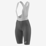 Premium Custom Gray Cycling Bib Shorts for Women - K2 Sportswear | Custom Sports Uniforms & Apparels - K2 Sportswear