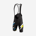 High Performance Men's Cycling Bib Shorts in Black - K2 Sportswear | Custom Sports Uniforms & Apparels - K2 Sportswear