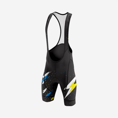 High Performance Men's Cycling Bib Shorts in Black
