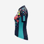 Women's Short Sleeve Cycling Jersey - Custom Sublimated Design