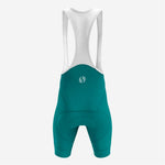 Cycling Bib Shorts in Pine Green for Men - Breathable & Durable - K2 Sportswear | Custom Sports Uniforms & Apparels - K2 Sportswear