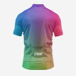 Men's Short Sleeve Cycling Jersey in Multi Color Gradient - K2 Sportswear | Custom Sports Uniforms & Apparels - K2 Sportswear