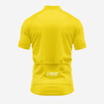 Yellow Men's Short Sleeve Cycling Jersey - Pro Ride - K2 Sportswear | Custom Sports Uniforms & Apparels - K2 Sportswear