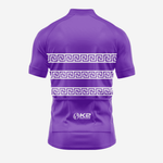 Purple Greek Style Cycling Jersey - Men's Short Sleeve - K2 Sportswear | Custom Sports Uniforms & Apparels - K2 Sportswear