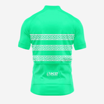 Greek Style Short Sleeve Cycling Jersey for Men - Spring Green - K2 Sportswear | Custom Sports Uniforms & Apparels - K2 Sportswear