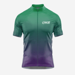 Green and Purple Men's Short Sleeve Cycling Jersey - K2 Sportswear | Custom Sports Uniforms & Apparels - K2 Sportswear